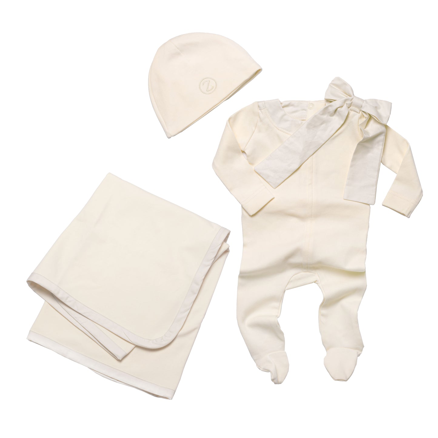 Bow Babygrow Set