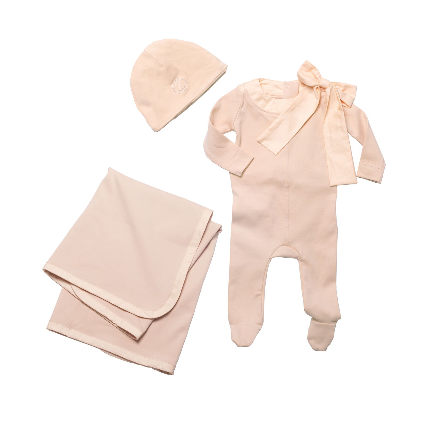 Bow Babygrow Set