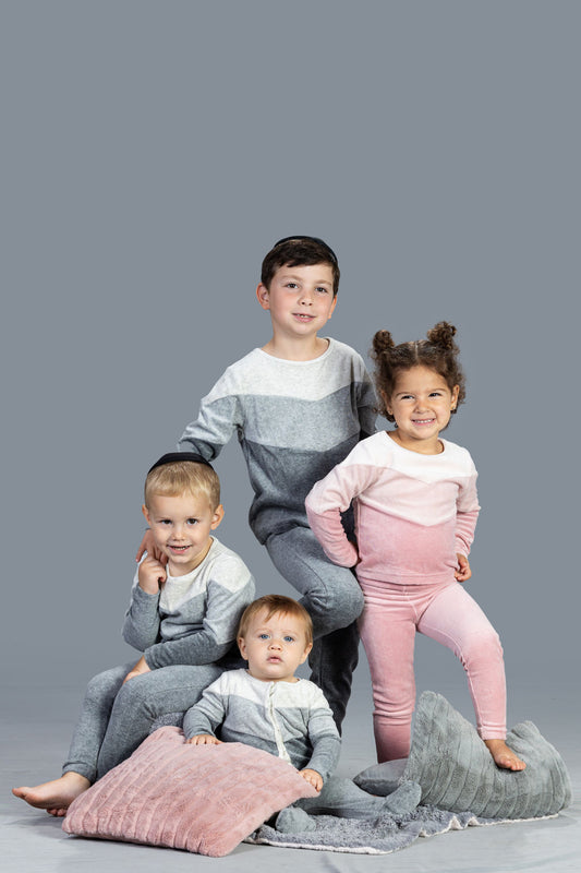 Colourblock Girls PJ's