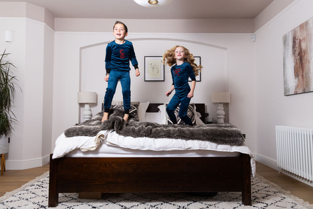 Velvet Teal Girls PJ's