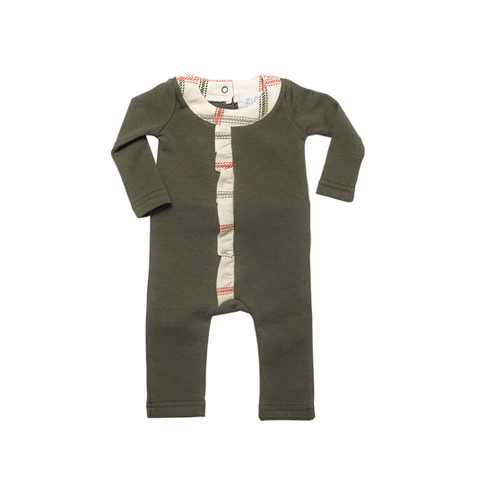 Gingham Romper Boys