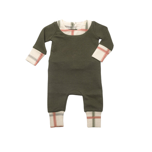 Gingham Romper Boys