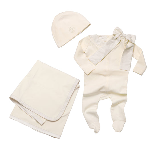 Bow Babygrow Layette