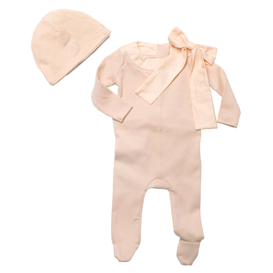Bow Babygrow Set