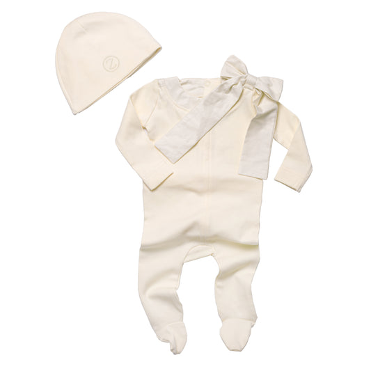Bow Babygrow Set