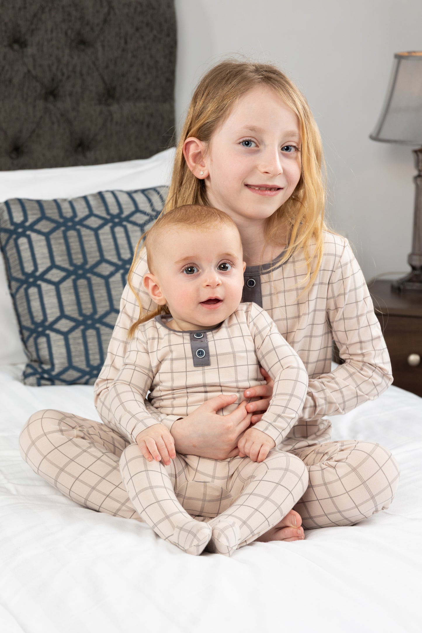 Checked Babygrow