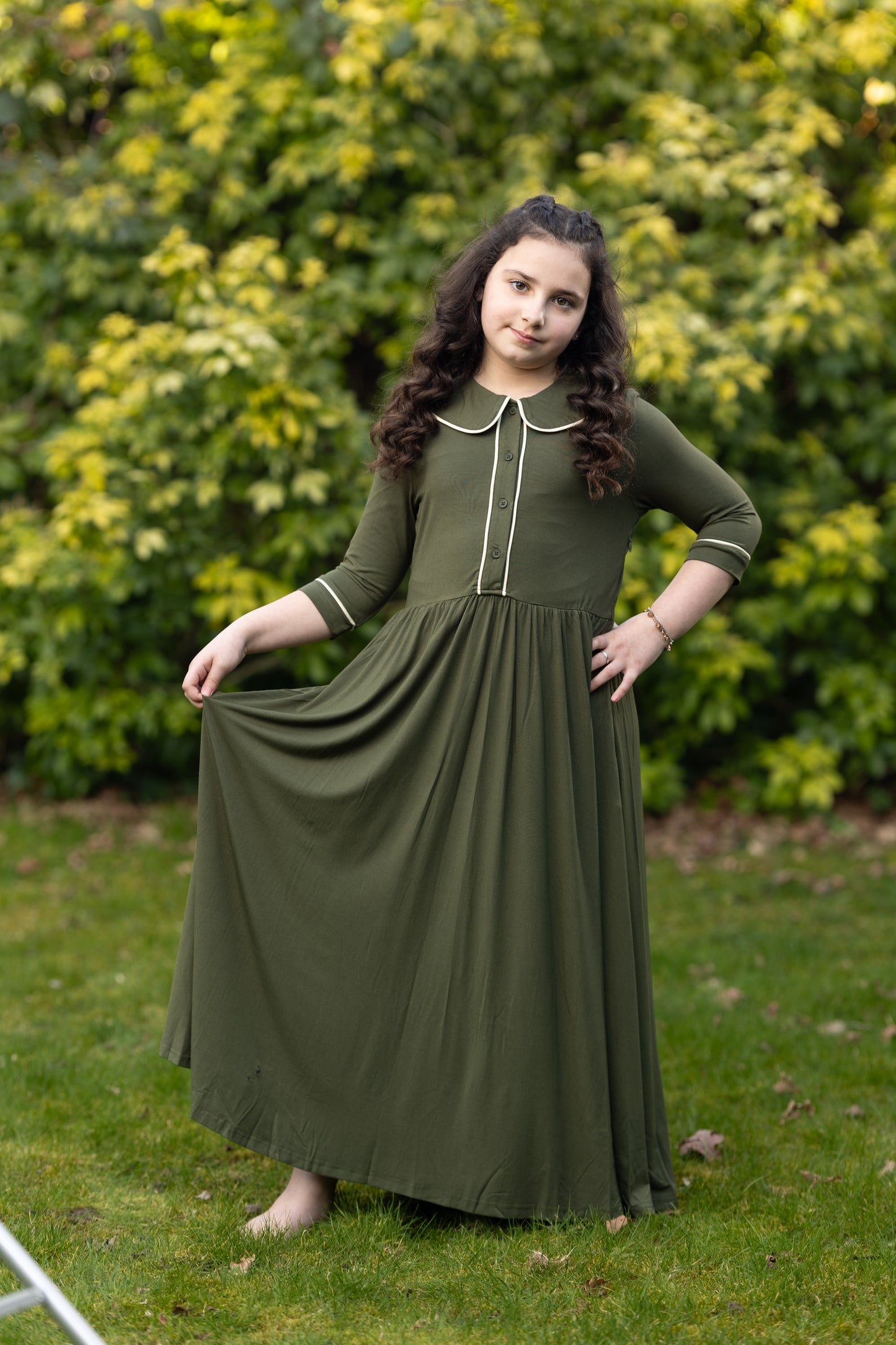 Piped Seams Robe