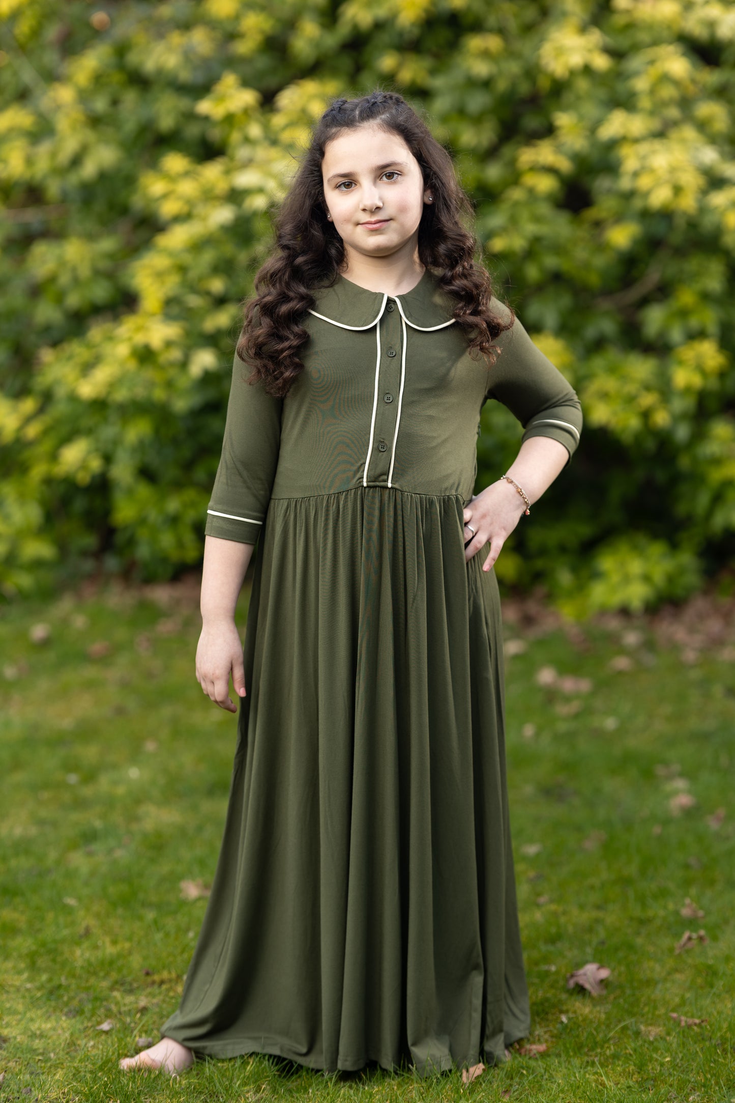 Piped Seams Robe