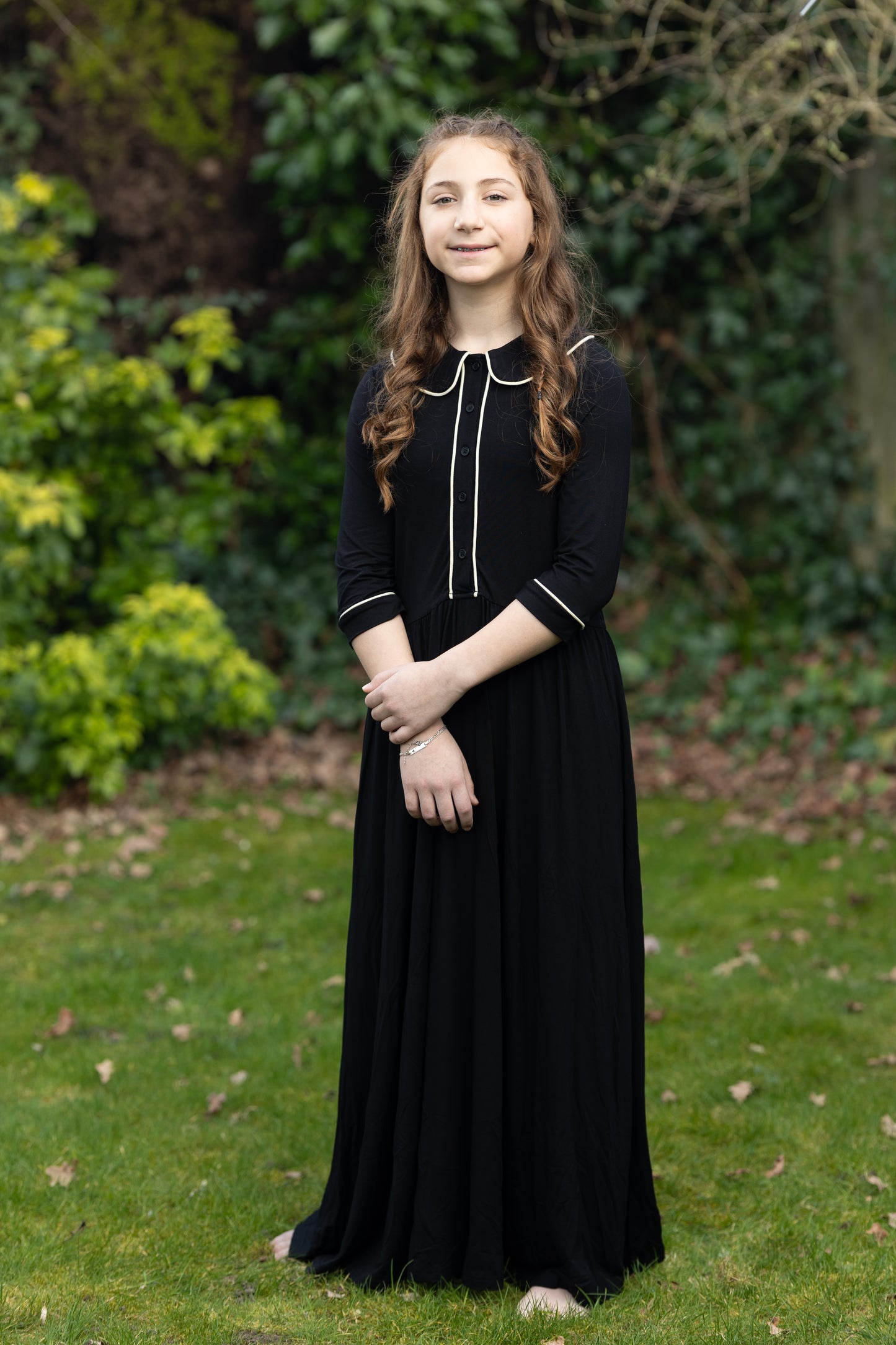 Piped Seams Robe