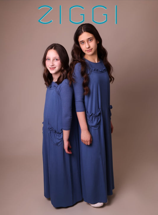 Blue robe