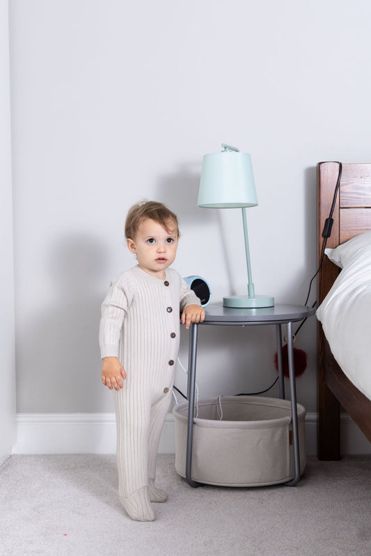 Boys Knitted Babygrow