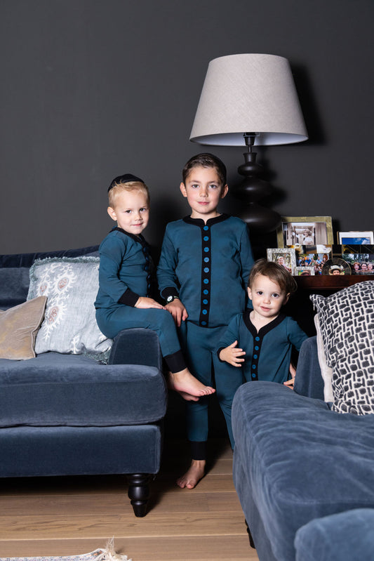 Teal Babygrow